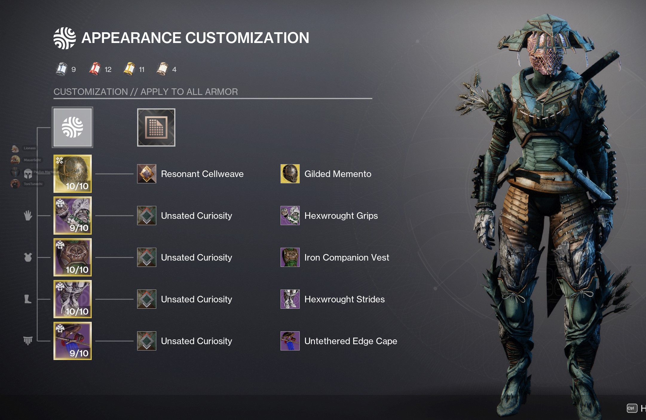 Ausrüstungsbild von Lionass